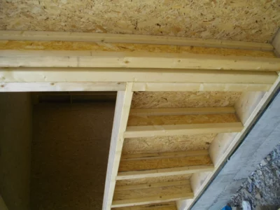 POUTRE EN I TRICA SUR CHEVETRE ESCALIER